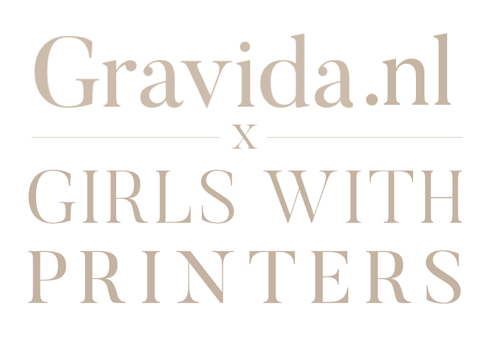 Gravida.nl x Girls With Printers logo
